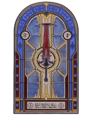 Doom Limited Edition Crucible Sword Stained Glass Window Ingot