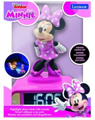 Lexibook Minnie 3d Digital Alarm Clock & Night Light (rl800mn)