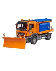 Bruder Man Tgs Winter Service Vehicle With Plough Blade (03785)