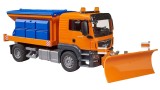  Bruder Man Tgs Winter Service Vehicle With Plough Blade (03785)