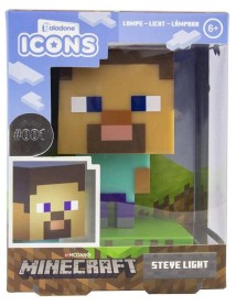 Paladone Minecraft Steve Icon Light Bdp (pp6594mcfv2) 