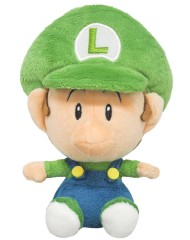 Super Mario Baby Luigi Plush 16cm