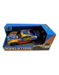 Tec-toy Champion Gt9 W/light R/C 1:22, 27mhz Yellow/blue (471250)
