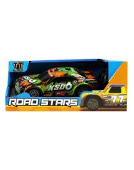 Tec-toy Roar Sxo6 W/light R/C 1:22, 27mhz Green/orange (471254)