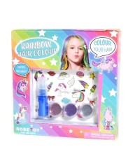 Robetoy Hair Spray Set With Glitter & Unicorn Tattoo (32361)