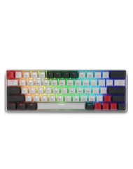 Spartan Gear Pegasus 2 Rgb Wired Wireless 63 Keys Mechanical Keyboard White Grey