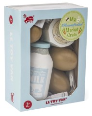 Le Toy Van Honeybee Eggs And Dairy Crate Set (ltv185)