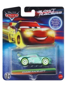 Disney Cars Glow Racers Chase Racelott Vehicle (hym84) 
