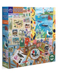 Eeboo Puzzle 1000pcs Seabirds (epztsab)