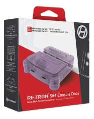 Hyperkin Retron S64 Console Dock Purple