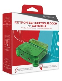 Hyperkin Retron S64 Console Dock Lime Green 