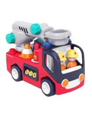 Kinder And Kids Fire Truck With Lights Music & Movement (k10107)
