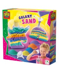 Ses Creative Galaxy Sand Unicorn And Rainbow Bottles (s14771)
