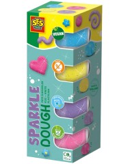 Ses Creative Dough Feel Good Sparkle 4x90gr (s00515)