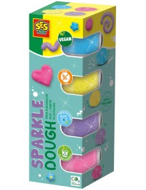 Ses Creative Dough Feel Good Sparkle 4x90gr (s00515) 