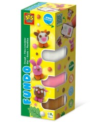 Ses Creative Dough Fundo Farm Animals 3x90gr 1x40gr (s00811)