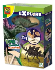 Ses Creative Excavation Triceratops And Skeleton (s25094)