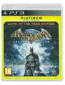 Batman Arkham Asylum Goty Platinum Playstation 3 