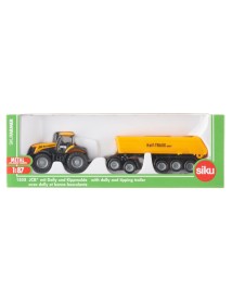 Siku 1:87 Jcb With Dolly And Tipping Trailer (313-1858) 