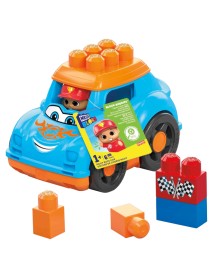 Fisher Price Mega Bloks Block Buddies Ricky Race Car (hkn41) 