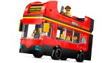 Joc Lego City Great Vehicles Red Double-decker Sightseeing Bus (60407)