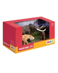 Mojo Mammoth Set Prehistoric Animals 3 Pcs (mj-380041)