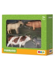 Mojo Animal Starter Set 2 Farm Life 4 Pcs (mj-380038)