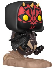 Pop Rides Deluxe Star Wars Ep1 The Phantom Menace Anniversary Darth Maul On Bloodfin Speeder 705 11cm