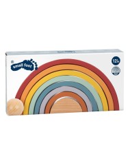 Small Foot Rainbow Building Blocks Safari ( I-sf12318)