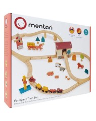 Mentari Train Set Farmyard (mt7703)