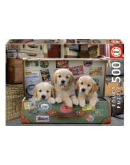 Educa 500 Pcs Puppies In The Luggage (017645)