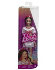 Barbie Fashionistas Red Mess Dress (hrh12)