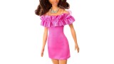 Papusa Barbie Fashionistas Pink Ruffle Sleeves (hrh15)