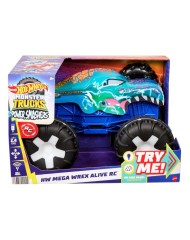 Hot Wheels Monster Trucks Power Smashers Mega-wrex Alive Rc (jbd90)