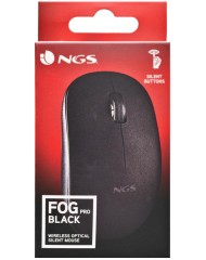 Mouse Ngs Wireless Fog Pro 1000dpi Black