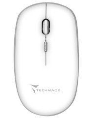 Mouse Techmade Wireless 1600 Dpi White