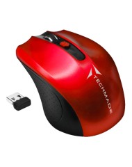 Techmade Mouse Wireless Tm-xj30-red Red