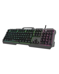 Techmade Keyboard Gaming Meccanica Rgb Black Italian