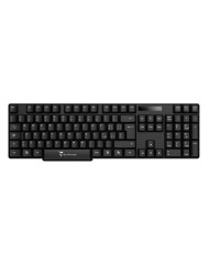 Techmade Keyboard Wired Filo Black