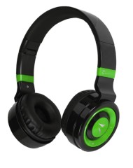 Techmade Earphones Wireless Bt+ Microfon Black/green