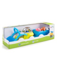 Viking Toys Tractor W/trailer, Man & 3 Animals (130038)