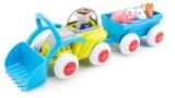  Viking Toys Tractor W/trailer Man & 3 Animals (130038)