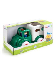 Viking Toys Jumbo Horse Transport M/1 Person 2 Horses Fence (130007)