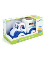 Viking Toys Jumbo Ambulance With 2 People 1 Stretcher (130005)