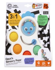 Baby Einstein Opuss Shape Popstm Sensory Rattle & Teether (be-12684)