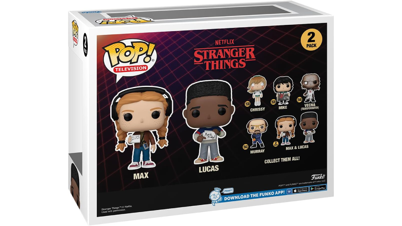 Figurina Joc Pop 2 Pack Television Stranger Things Max Lucas 2