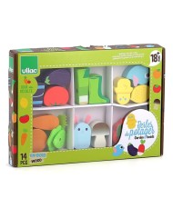 Vilac Large Beads Set Vegetable Garden (1517s)