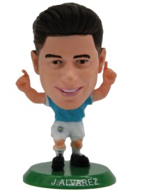 Soccerstarz Manchester City Julian Alvarez Home Kit Classic Kit 405808 