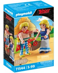 Playmobil Asterix Tragicomix And Panacea 71544