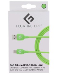 Floating Grip 3m Silicone Usb-c Cable (green)